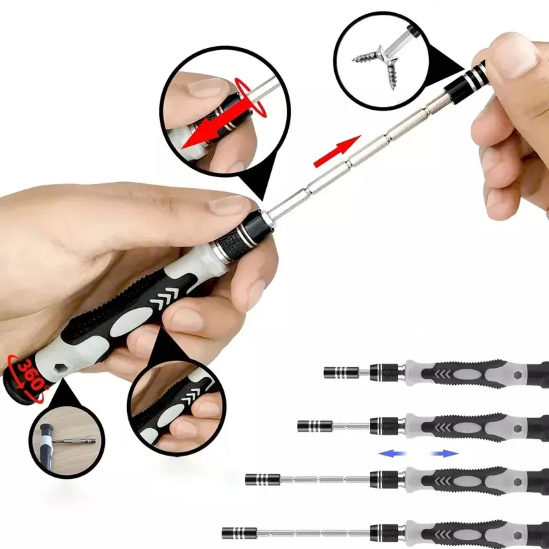Extralink Precision Screwdriver komplekts, 118-in-1 Torx skrūvgrieži un precīzijas instrumenti