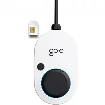 Lādētājs Gemini 2.0, 11 kW (16A 3-fāžu), Wallbox balts/melns, bez kabeļa, 4G/LTE