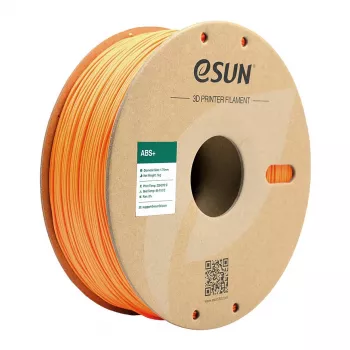 ABS+ 1,75mm oranža 1kg ABS+ 1 ir 3D printera pavediens no Esun. Specifikācijas Izmērs: 1.75 mm Oriģināls Esun produkts — MPN: ABS+P175O1 · EAN: