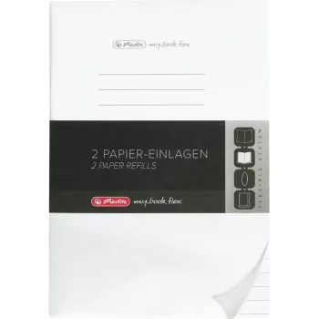 Rakstāmpiezīmju bloks Herlitz 50034093 A4 80 loksnes Balts