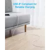 USB kabelis Anker 322 1,8 m USB A USB C balts