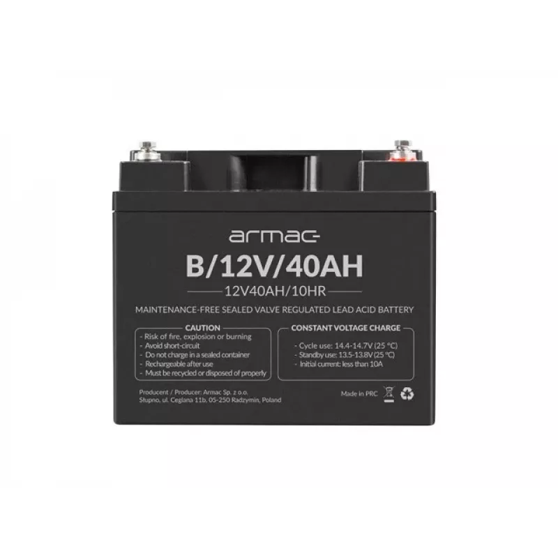 Universāls gēla akumulators Ups Armac B/12V/40Ah