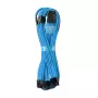 CableMod C-Series PRO ModMesh 12VHPWR uz 3x PCI-e kabelis Corsair — 60 cm, gaiši zils