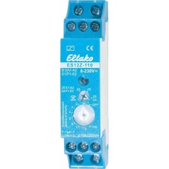 Eltako Impulse Switch ES12Z-110, 1 Normally Open Contact + 1 Normally Closed Contact 16 A ES12Z-110 8 - 230 V/UC 1 Normally Open Contact/1 Normally Closed Contact 16 A 250 V/