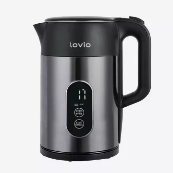 Elektriskā tējkanna Lovio 1,7L 2200W nerūsējošais tērauds