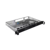 Rack Chassis Lanberg SC01-3001-10B 1U Melns 4 Fans