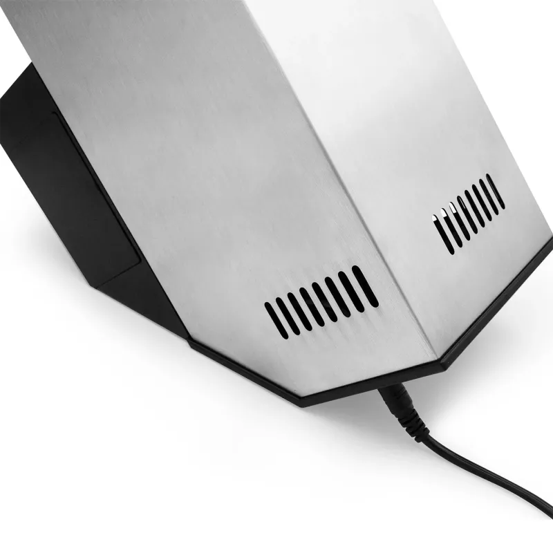 Caso | Vīna dzesētājs | WineCase Deluxe Stainless Steel | Pudeļu ietilpība 1 | Melns/Sudraba