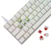 Vadu mehāniskā tastatūra White Shark Shinobi-2 (GK-004211) — ASV izkārtojums, sarkanie slēdži, balta