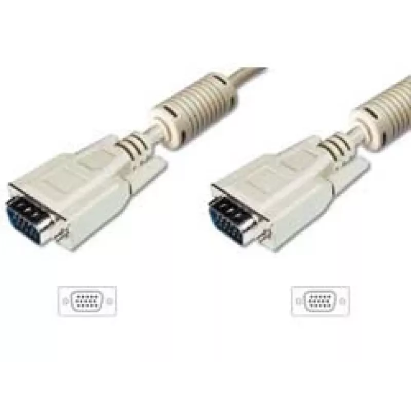 VGA monitora pieslēguma kabelis Digitus AK-310103-018-E