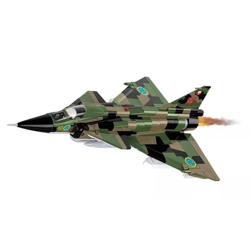 Konstruktora komplekts Cobi Blocks Saab AJS 3 Viggen 911 gab. modeļa komplekts, 911 gabali