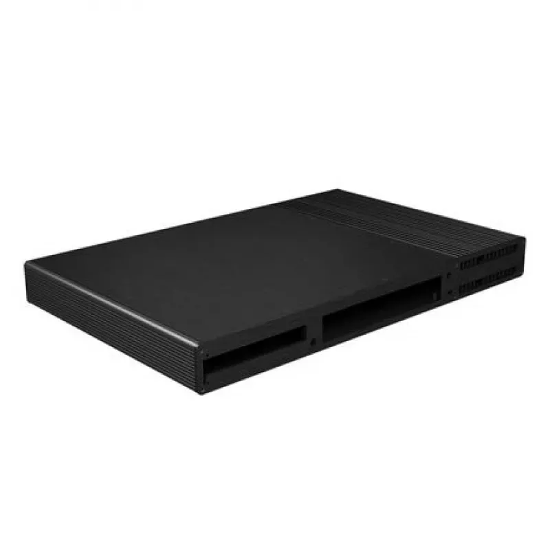 Datora korpuss Akasa Galileo TU Plus MKII Mini-ITX korpuss - melns