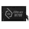 barošanas adapteris Elite NEX White 700W 80+ Melns Mesh kabelis