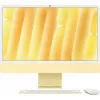 iMac Z1EL 59,62 cm 23,5 collu standarta stikls M4 10C CPU/10C GPU/16C N.E. 16 GB 512 GB SSD Gbit Eth MM NumKey TID DE dzeltenā krāsā