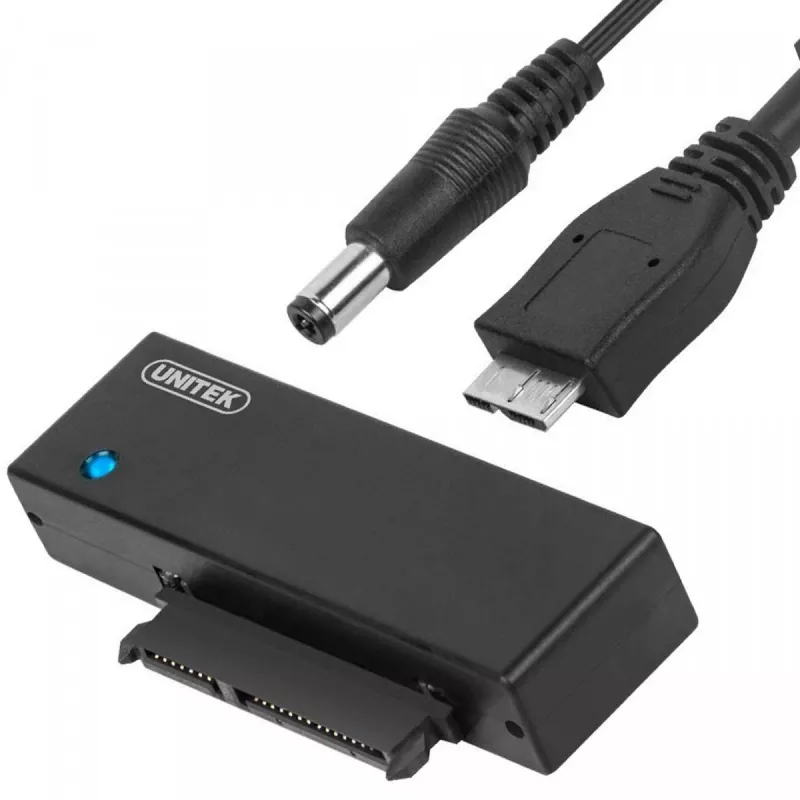 Interfeisa karte Unitek Y-1039, komplektā USB kabelis, 5 Gbit/s, melna, pievieno un lieto