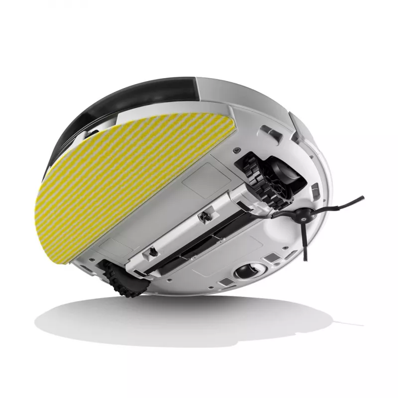 Bezmaiša robotizētais putekļsūcējs Kärcher RCV 5 — LiDAR navigācija, 120 min darbības laiks, 5000 Pa, 0.33 L putekļu tvertne, mitrā slaucīšana, 5200 mAh akumulators