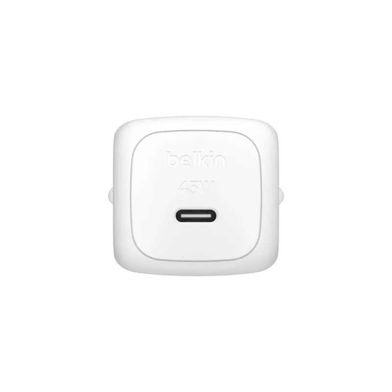 Iekštelpu lādētājs Belkin WCA013kqWH Universāla ātrā uzlāde USB Type-C 1 ports Balts