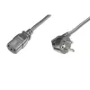 Strāvas vads Digitus AK-440100-018-S 1,8 m CEE7/7 uz IEC C13