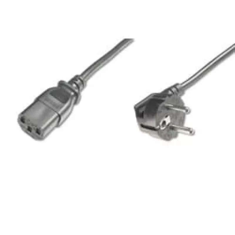 Strāvas vads Digitus AK-440100-018-S 1,8 m CEE7/7 uz IEC C13