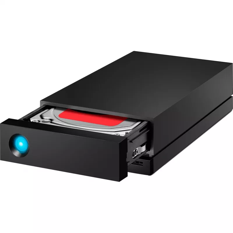LACIE 1big Dock 8TB Thunderbolt 3 + USB 3.1 8,9 cm 3,5 collas MAC PC pelēks