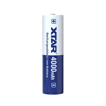 Uzlādējams litija jonu akumulators XTAR 18650-4000 3.6V 4000mAh, 69.2 mm × 18 mm, 1 gab.