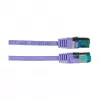 EFB-Elektronik RJ45 komutācijas kabelis Cat.6A S/FTP LSZH violets 0,5m Ražotājs: EFB Elektronik (MK6001.0,5VI)