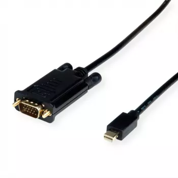 Video kabeļa adapteris VALUE 11.99.5806 1,5 m Mini DisplayPort uz VGA