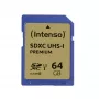 Atmiņas karte Intenso 64GB SDXC UHS-I Class 10 3421490