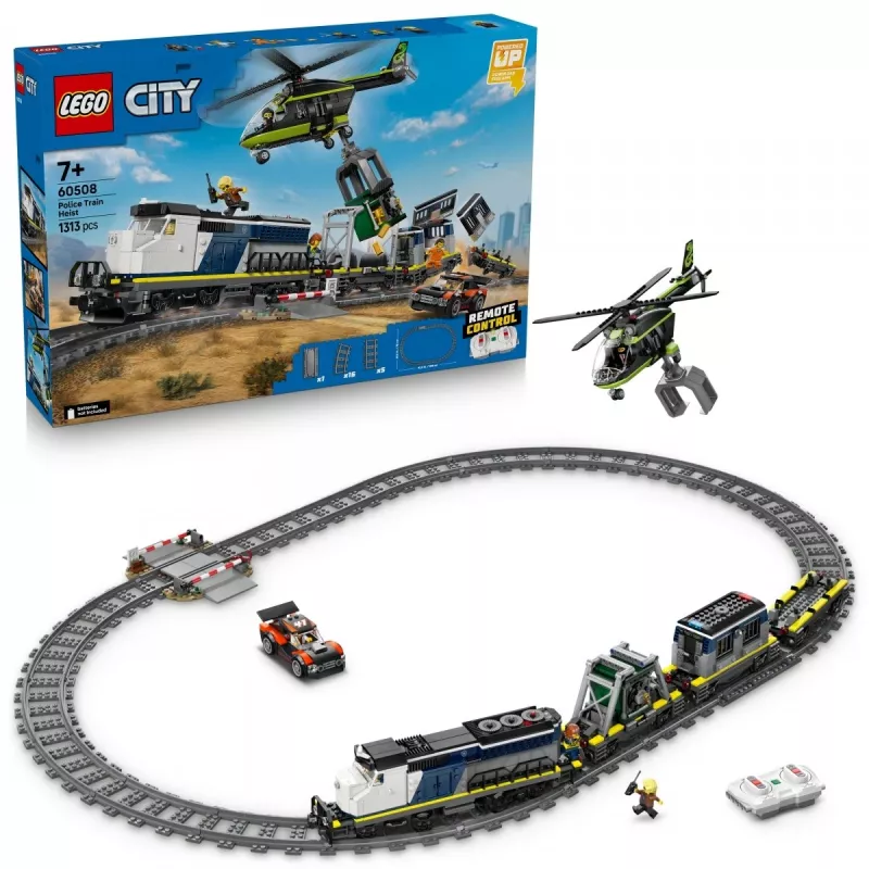 Bricks City 60508 Policijas vilciena aplaupīšana