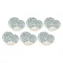 Galda servīze 6 personām Rose&Tulipani R18420TA18 Sea Stones dizains, 18 gab.