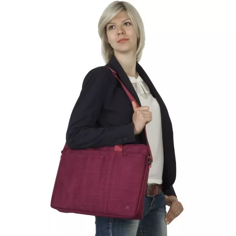 Portfelis Rivacase 8335 39,6 cm (15,6 collas) sarkans