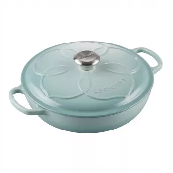 Le Creuset gourmet profesionālais katls zieds 26 cm jūras sāls