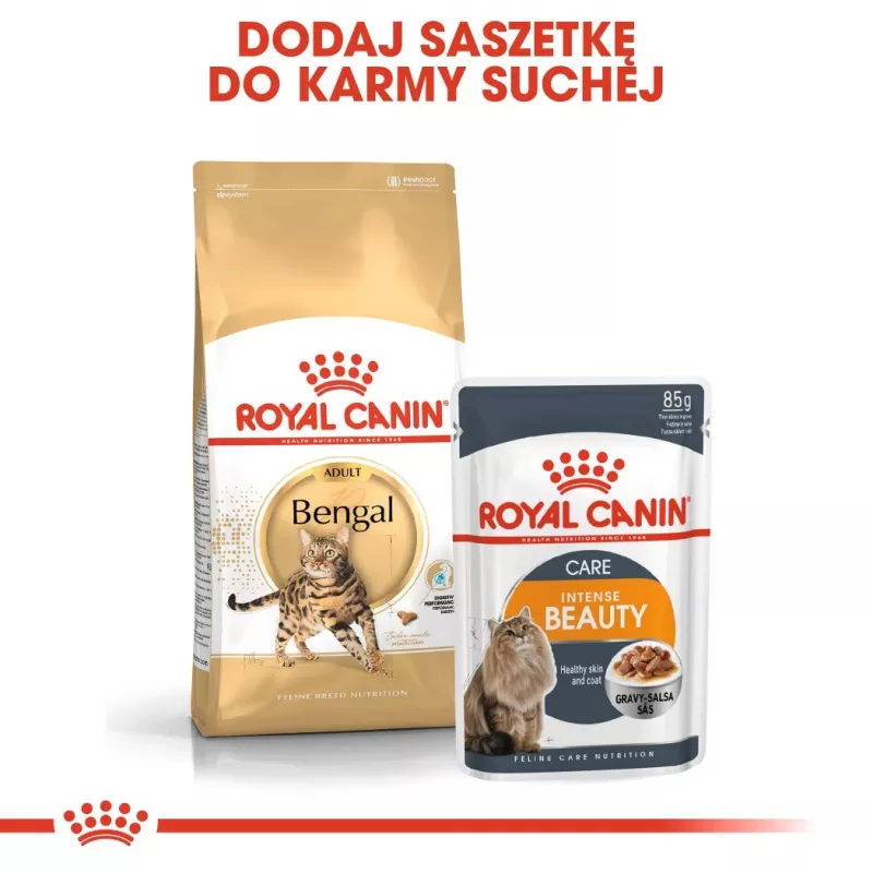 Royal Canin Bengal Adult sausā barība kaķiem, 2 kg, putnu gaļa un dārzeņi
