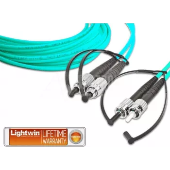Lightwin LDP-50 FC-ST 5.0 OM3 optiskās šķiedras kabelis 5 m ūdens krāsā (LDP-50 FC-ST 5.0 OM3)