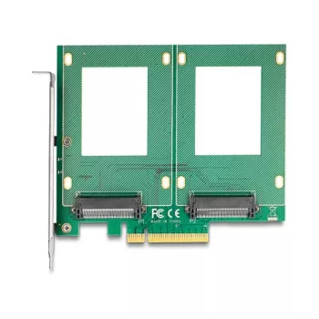 Iekšējais U.2 adapteris DeLOCK 90162 PCIe resursdatora interfeiss ar LED indikatoriem