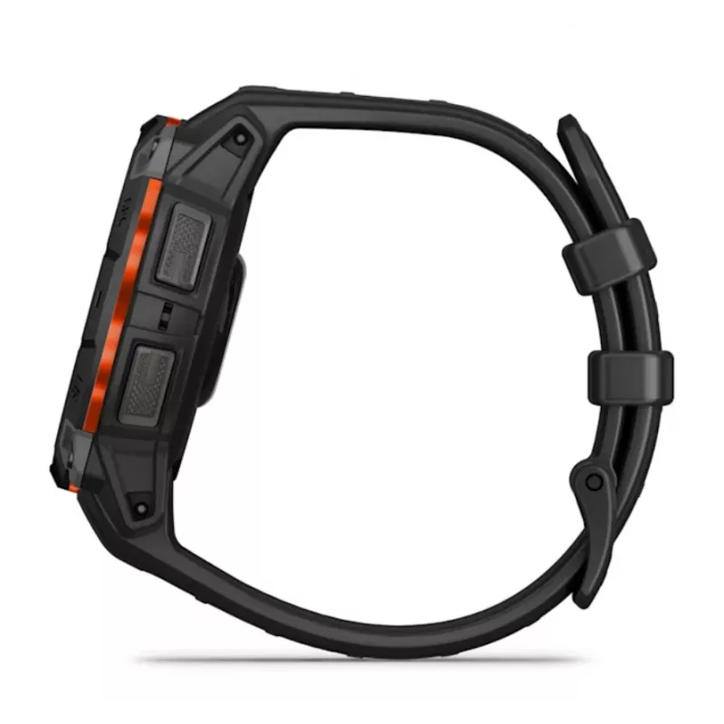 Garmin Instinct® 3 – 45 mm, Saules pulkstenis Melns