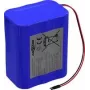 Ansmann 3S2P akumulatoru bloks 6x 18650 ar kabeli Li-Ion 10.8V 6700mAh 10.8 V 6700 (2447-3050-40)