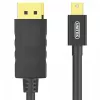 Kabelis miniDisplayPort/DisplayPort M/M 2m; Y-C611BK