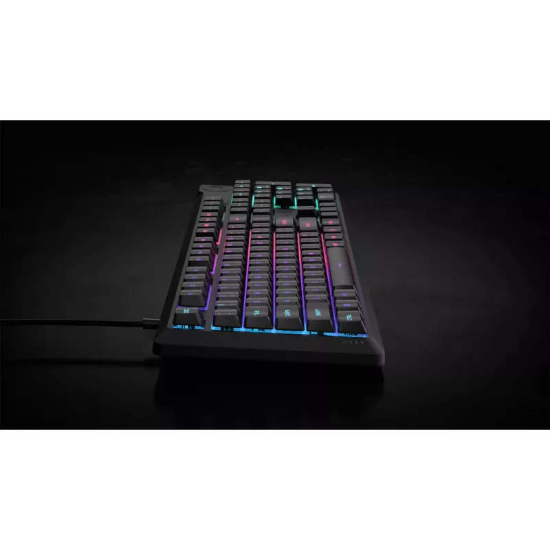 Corsair CH-9226D65-DE tastatūra spēļu USB QWERTZ vācu pelēka