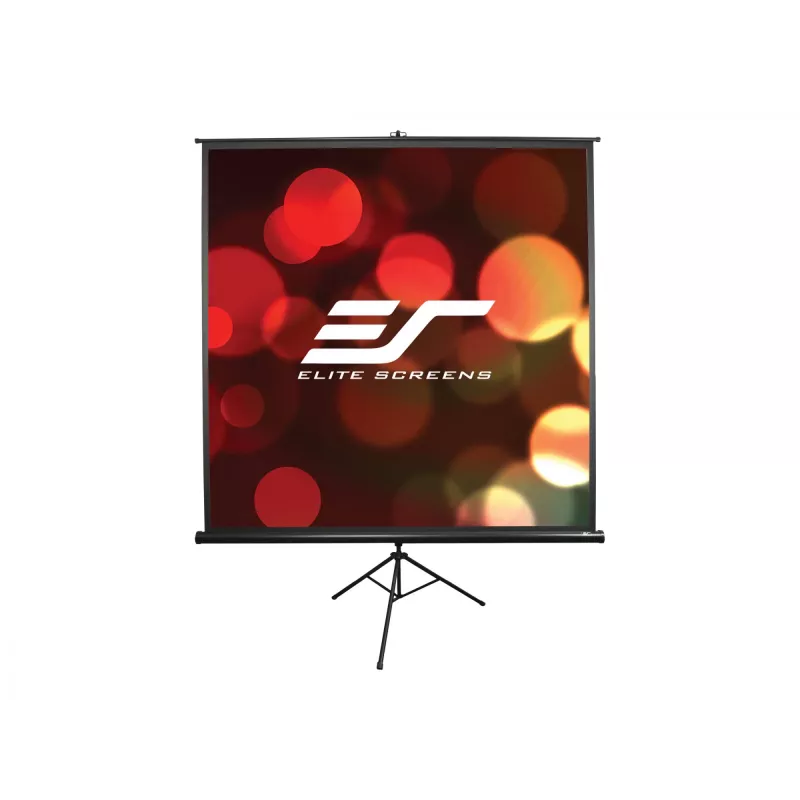 Elite Screens | Statīva/Portatīvais izvelkamais projektora ekrāns | T92UWH | Diagonāle 92 collas | 16:9 | Redzamā ekrāna platums (W) 203,2 cm | Melns
