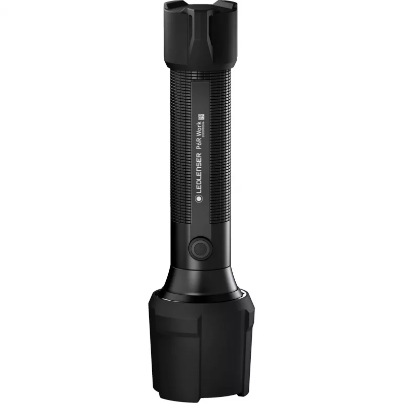 Ledlenser P6R Work Melns rokas lukturītis LED