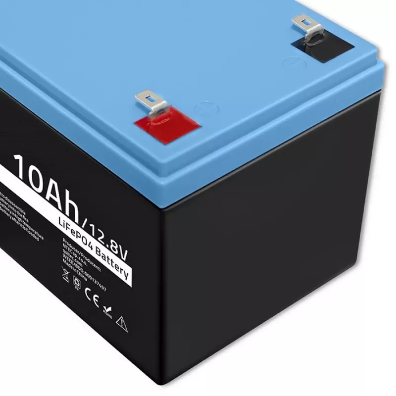 Uzlādējama LiFePO4 baterija QOLTEC 10Ah 12.8V 128Wh ar integrētu BMS