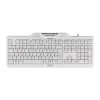 CHERRY KC 1000 SC tastatūra, USB, Šveices, pelēka