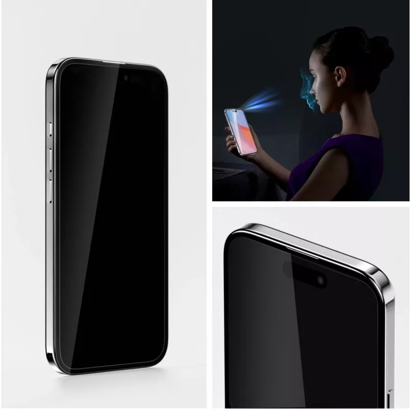 Ekrāna aizsargstikls 4smarts 541202 iPhone 16 Pro Max rūdītais stikls