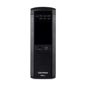 CyberPower CP1600EPFCLCD nepārtrauktās barošanas avots (UPS) Line-Interactive 1.6 kVA 1000 W 6 maiņstrāvas kontaktligzda(as)