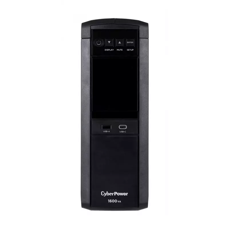 CyberPower CP1600EPFCLCD nepārtrauktās barošanas avots (UPS) Line-Interactive 1.6 kVA 1000 W 6 maiņstrāvas kontaktligzda(as)