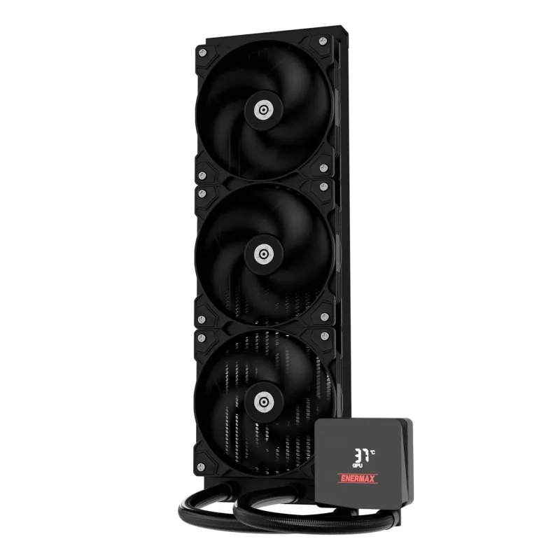 Šķidruma dzesēšanas komplekts Enermax ELC-LMIV360-SF 12 cm Melns