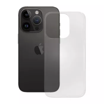 Aizsargājošs TPU maciņš, rūdīts stikls un 30W lādētāja komplekts — PEDEA iPhone 14 Pro Max