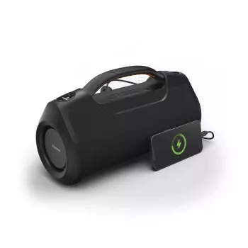 Soundbar HAMA Soundbarrel 2.0 Melns Bluetooth wireless — kompakts 2.0 kanālu