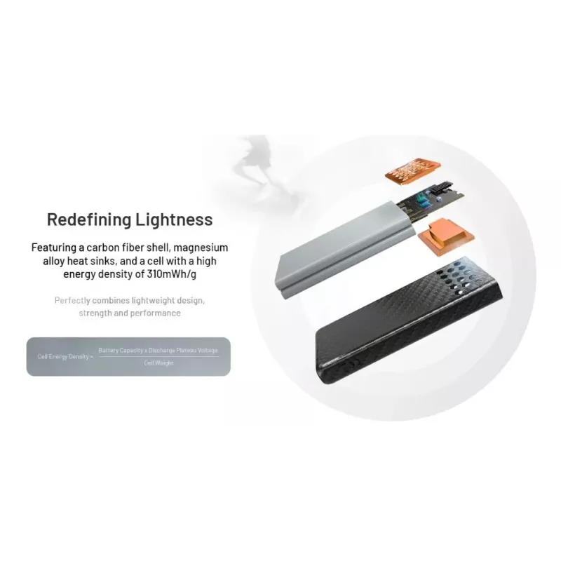 Pārnēsājams ārējais akumulators Nitecore CARBO 10000 G2 10000mAh