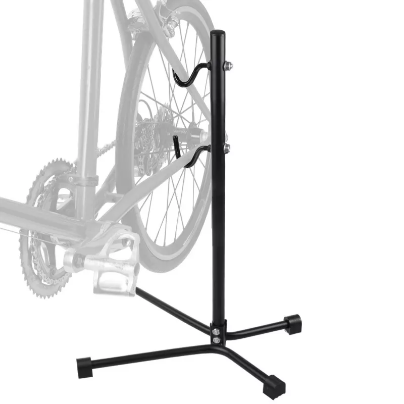 Darbnīcas velosipēdu remonta statīvs MACLEAN MC-434, salokāms apkopes stiprinājums, 20 kg ietilpība, melns
